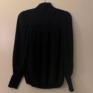 Max Studio Classic Black Blouse